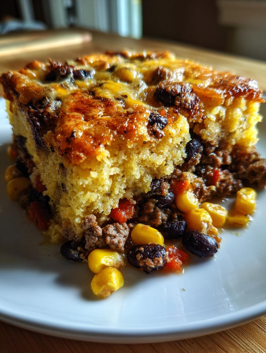 cowboy cornbread casserole