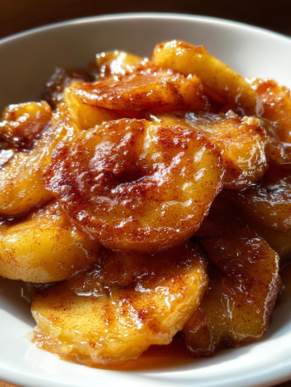 cracker barrel fried apples - detail 1