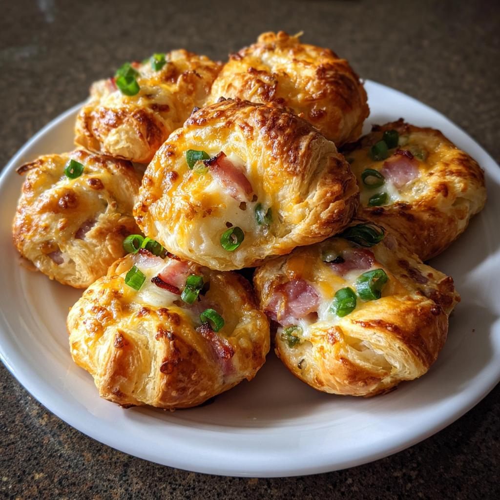 crescent roll appetizers - detail 1