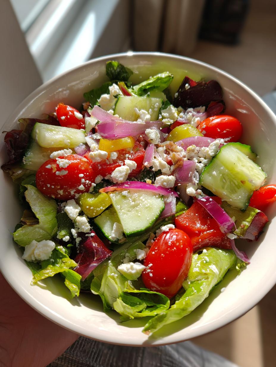crisp salad - detail 1