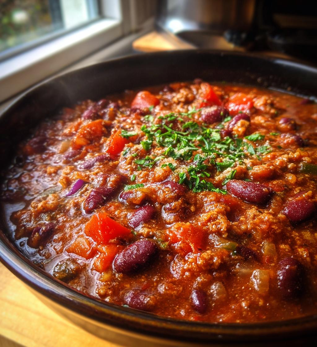 crockpot chili recipe