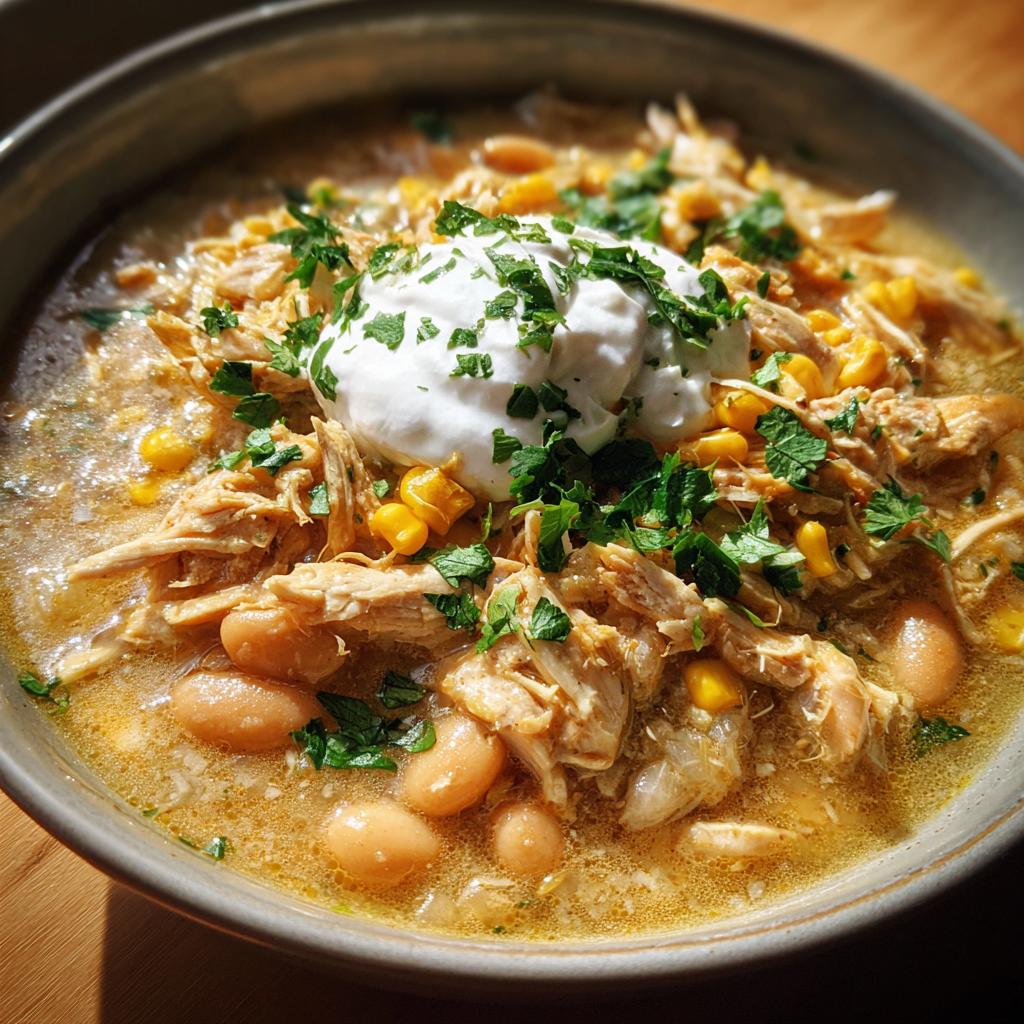 crockpot white chicken chili
