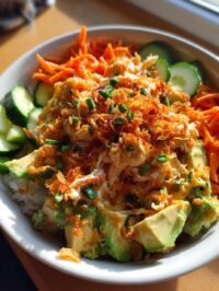 crunch roll sushi bowl