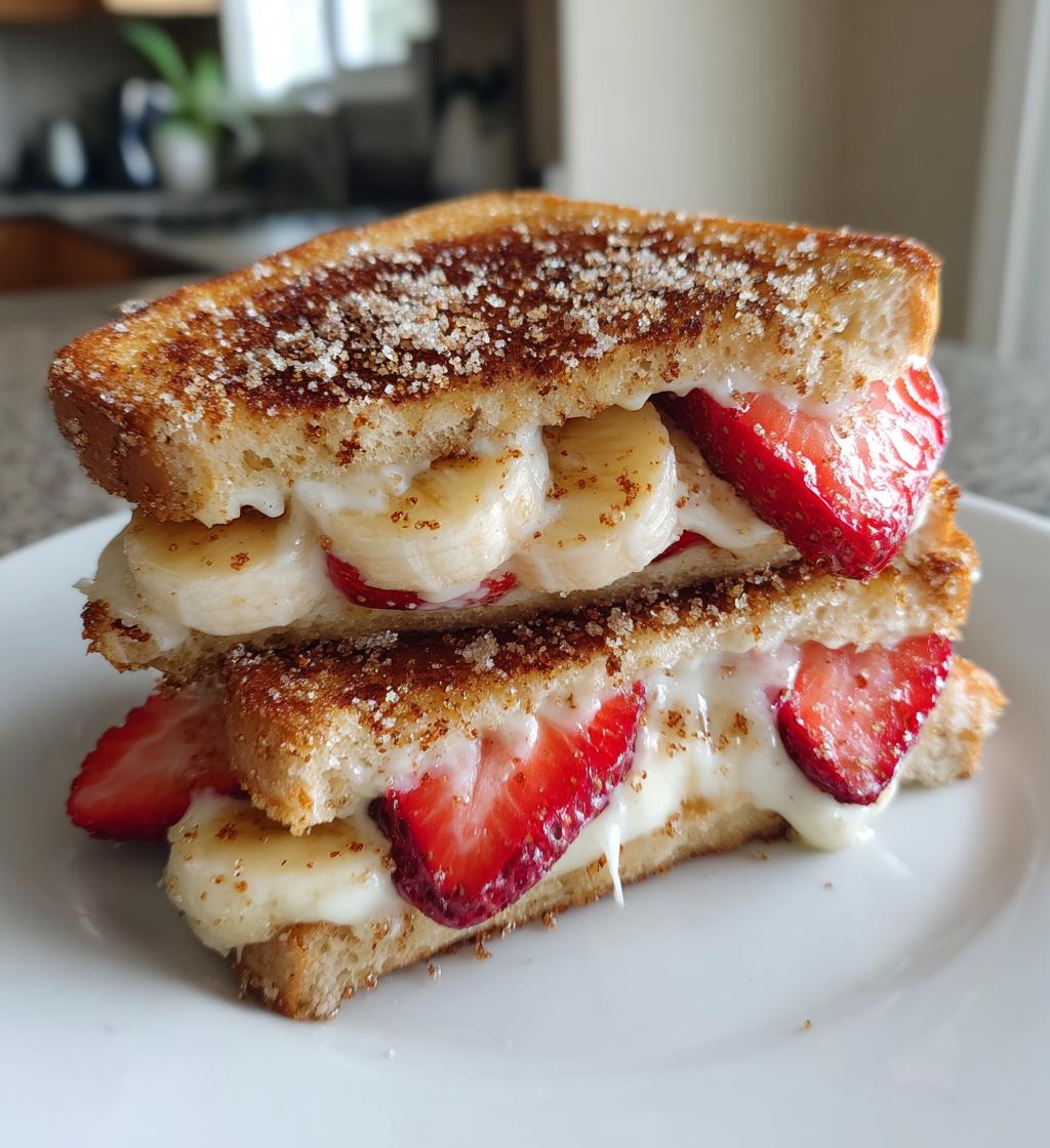dessert grilled cheese