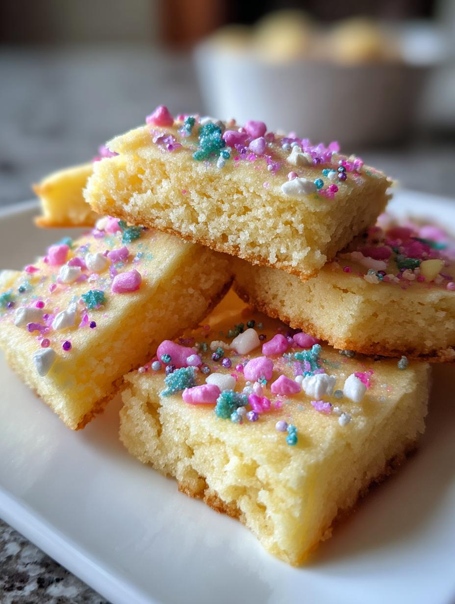 easter shortbread