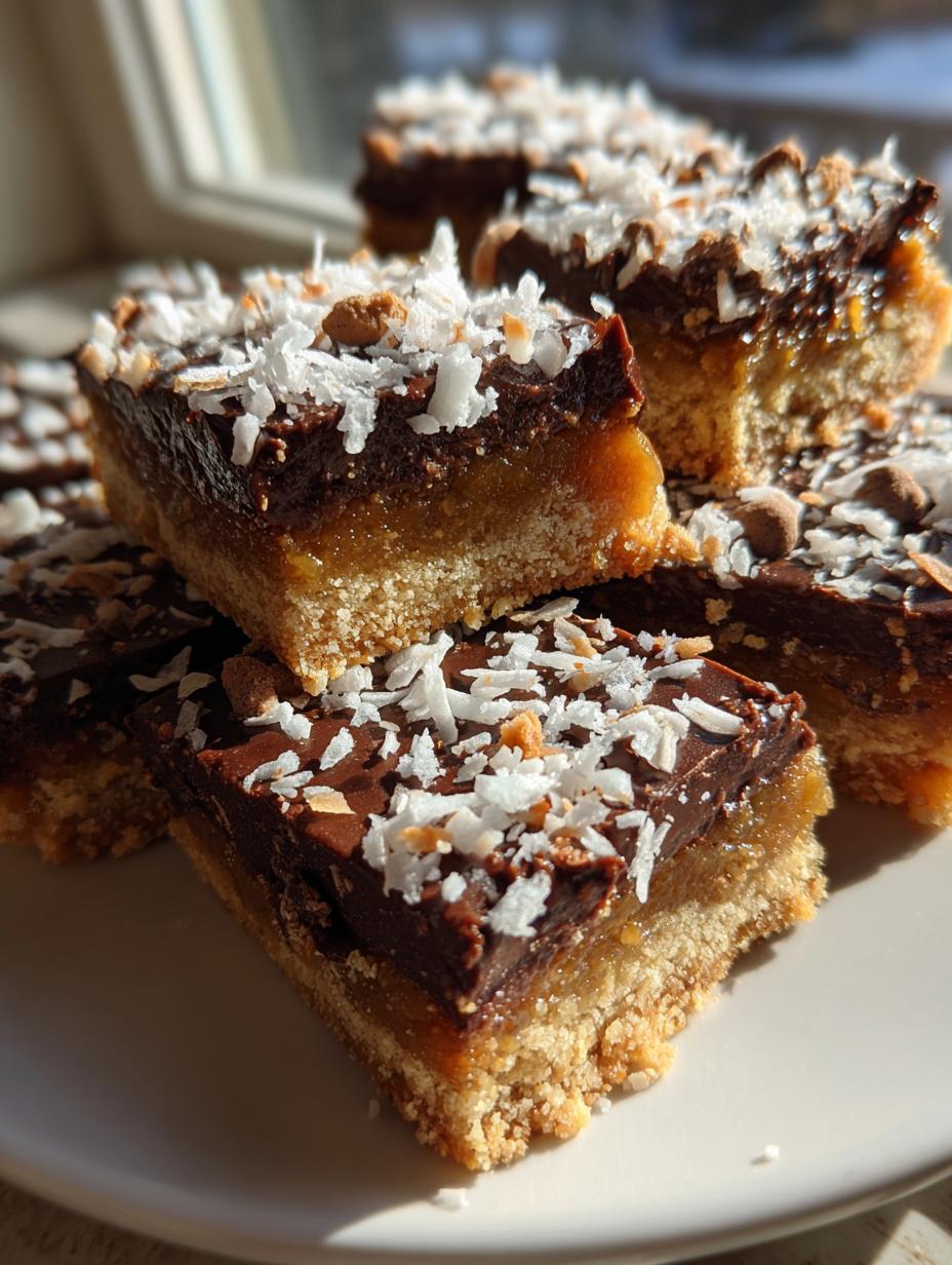 easy dessert bars - detail 1