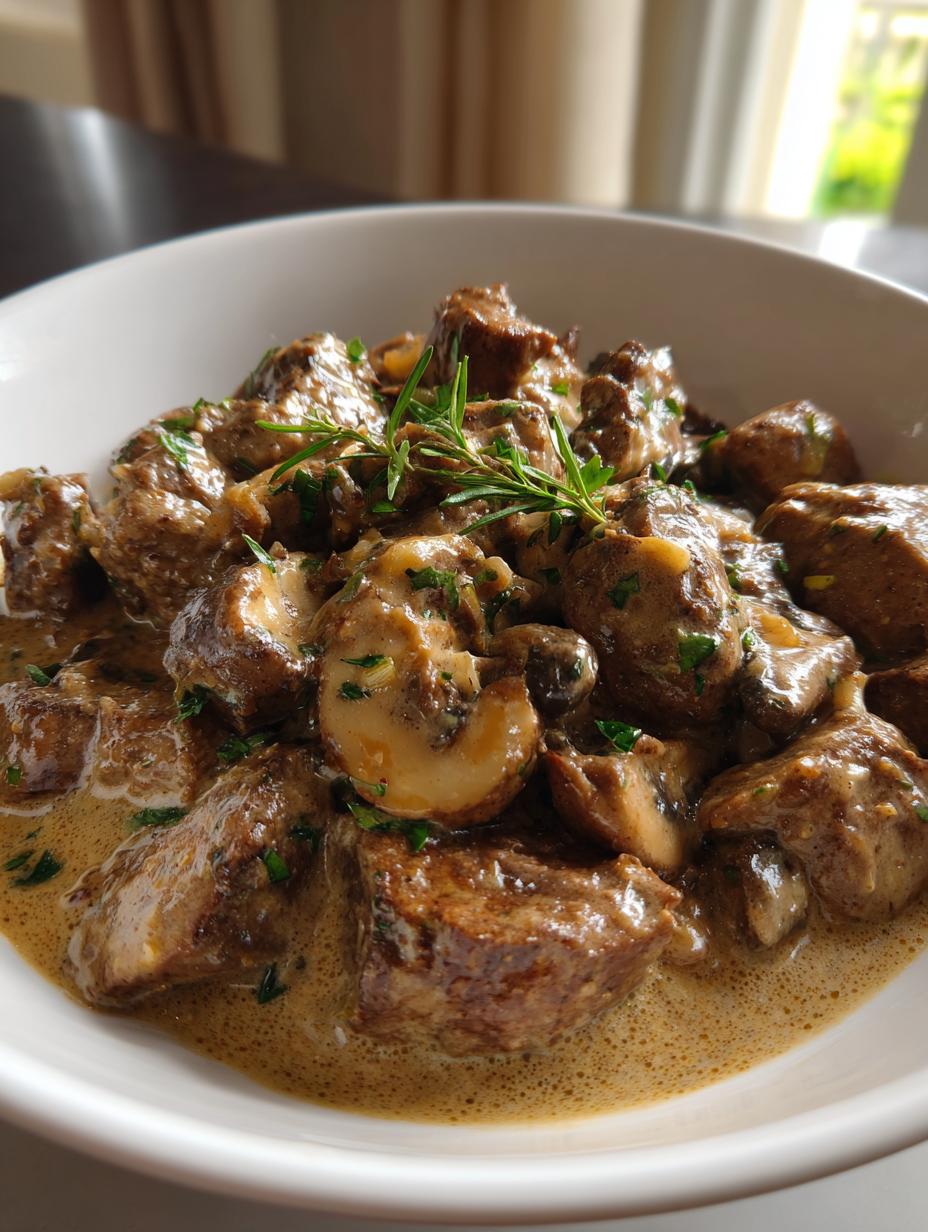 easy no peek beef tips - detail 1