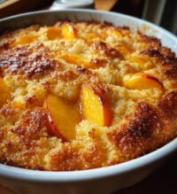 easy peach cobbler