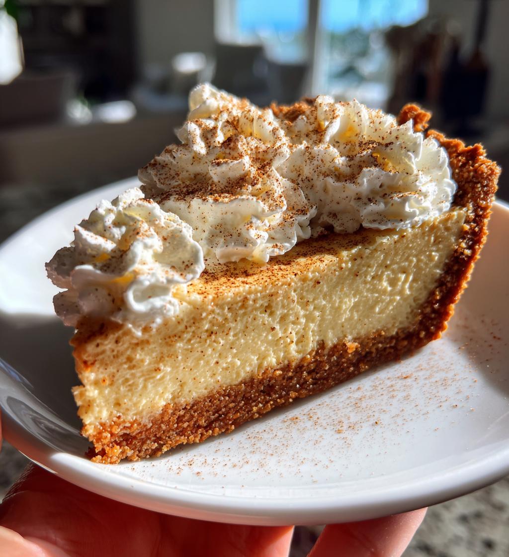 eggnog pie