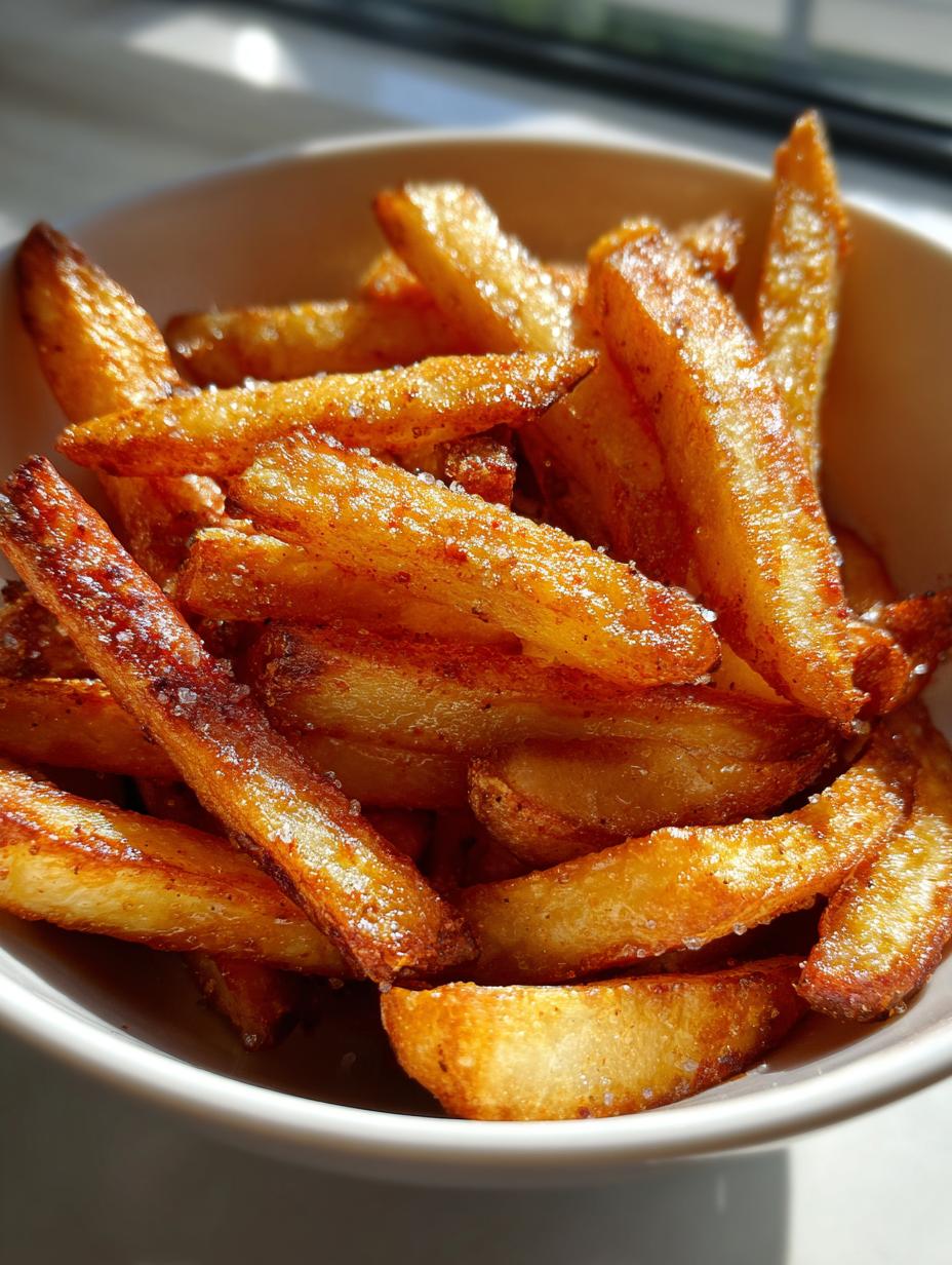 french fries in air fryer - detail 1