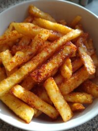 french fries in air fryer