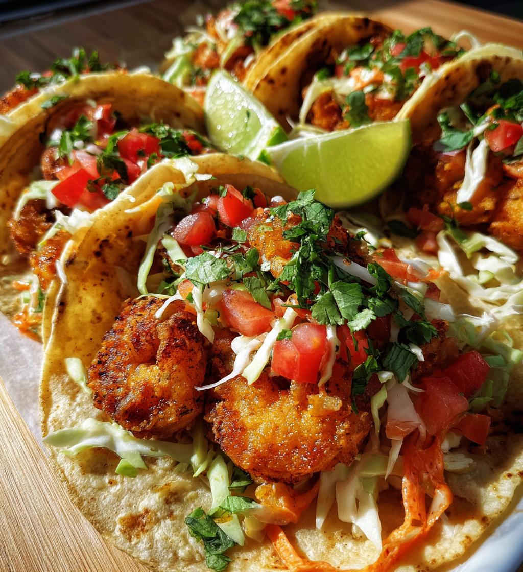 fried shrimp tacos