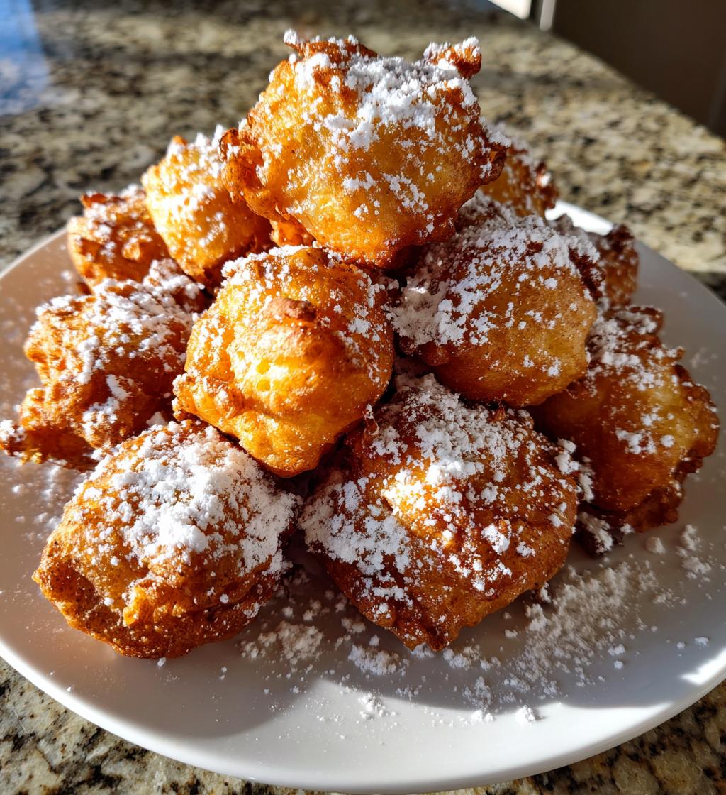 funnel cake bites recipe