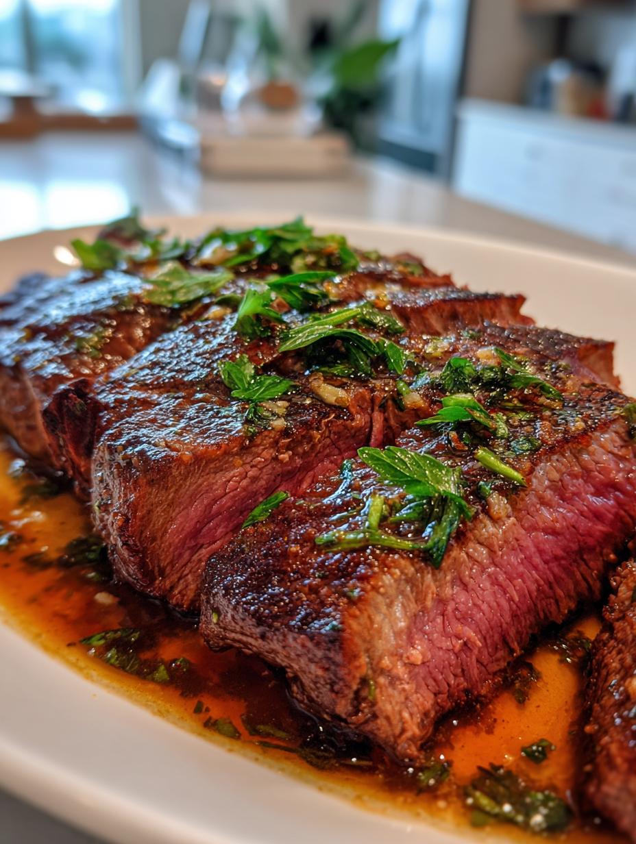 garlic butter brazilian steak - detail 1