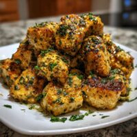 garlic butter chicken bites