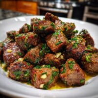 garlic butter steak bites
