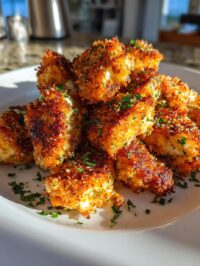 garlic parmesan chicken bites