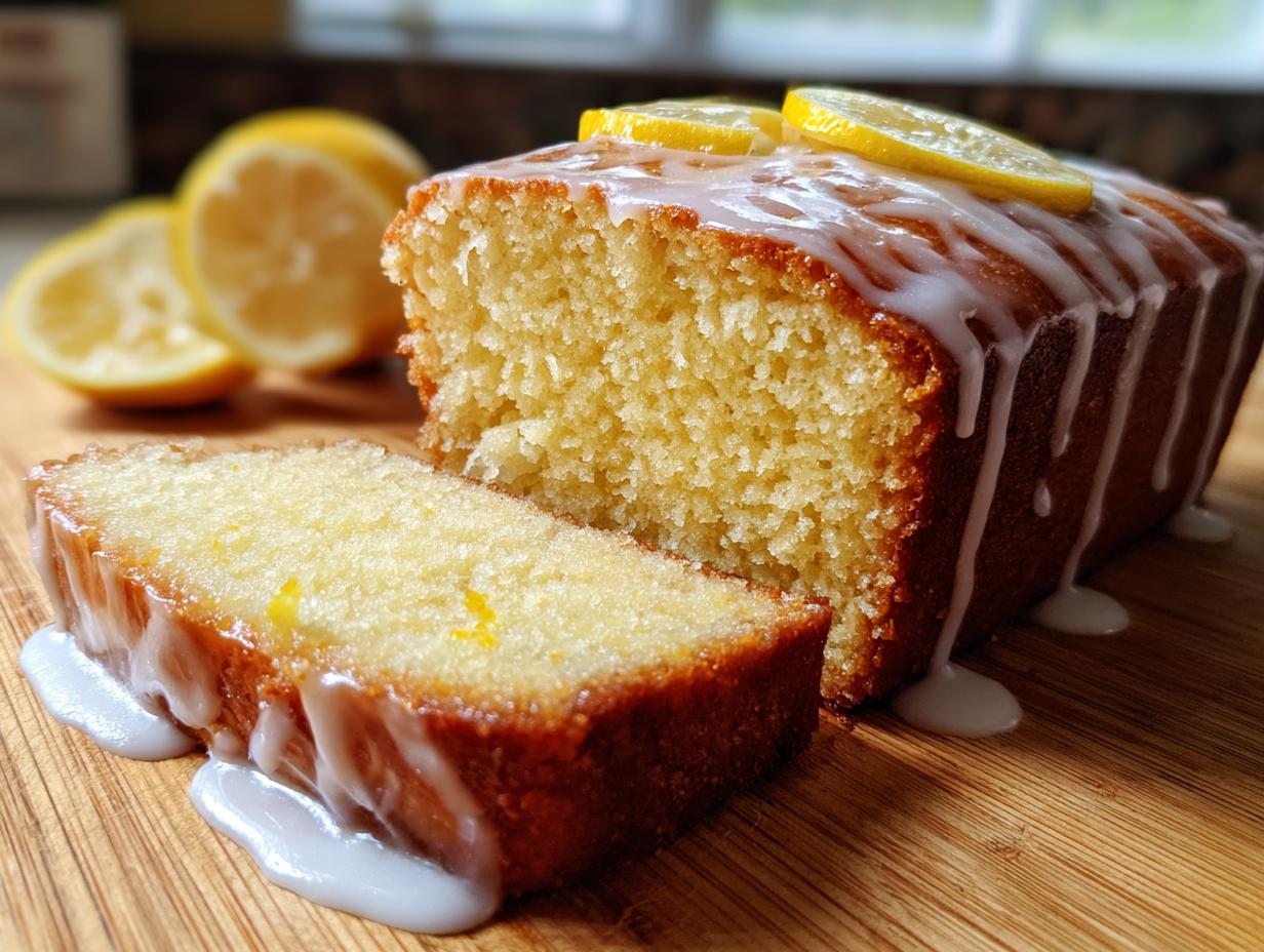 glazed lemon loaf