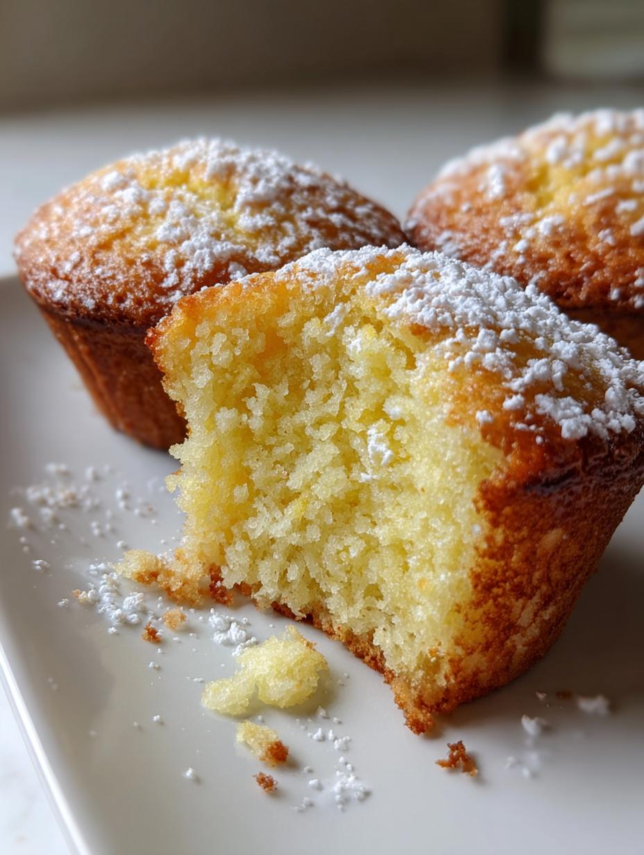 greek yogurt muffins - detail 1