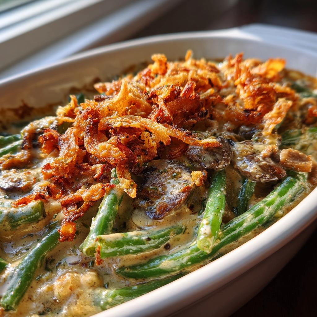 green bean casserole easy - detail 1
