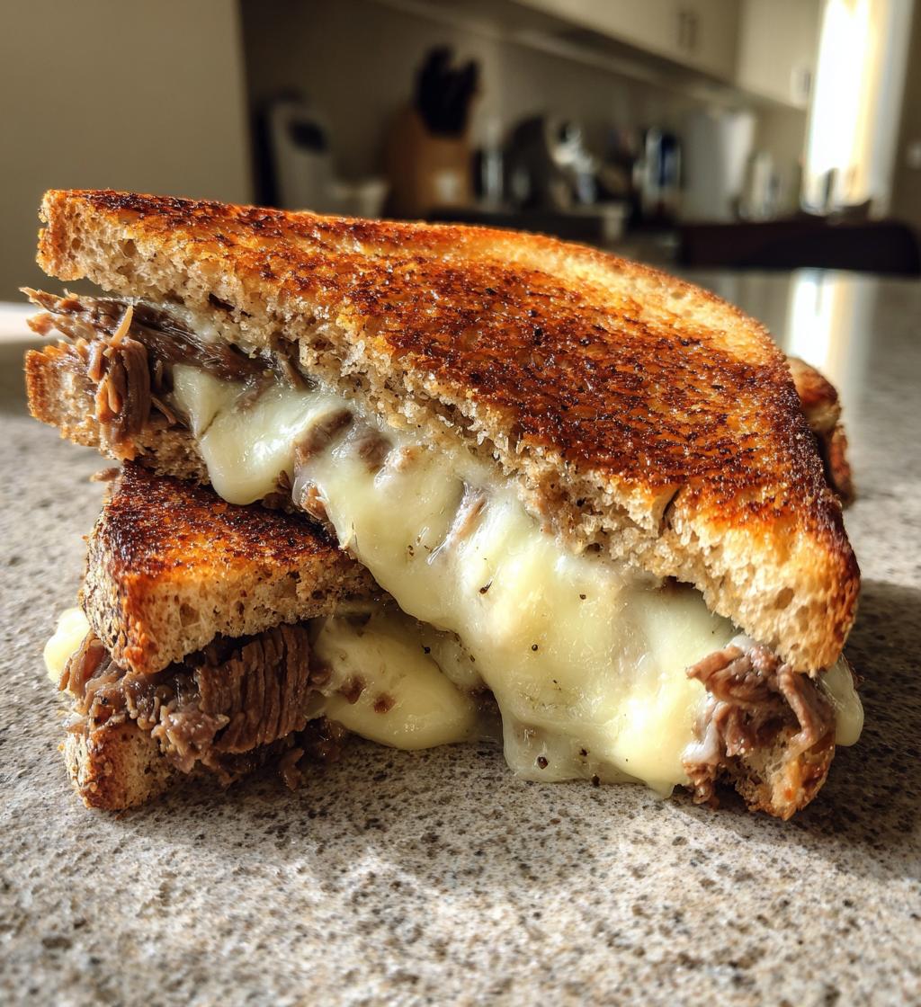 grilled cheese steak sandwich