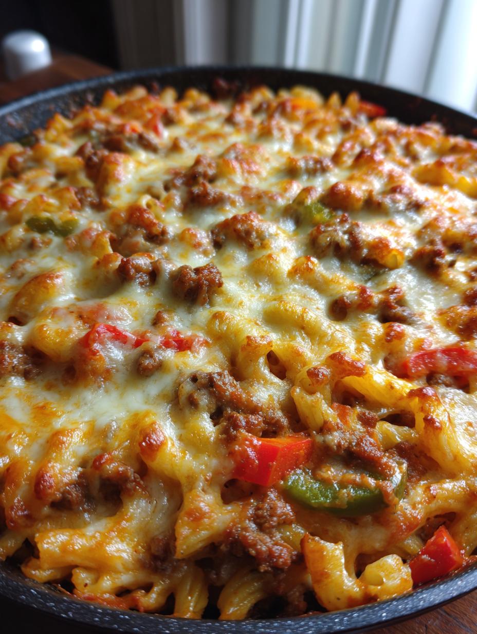 ground beef casserole - detail 1