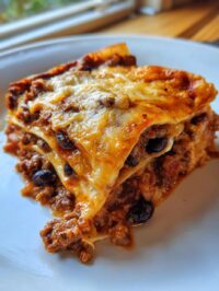 ground beef enchilada casserole