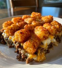 ground beef recipes tater tots