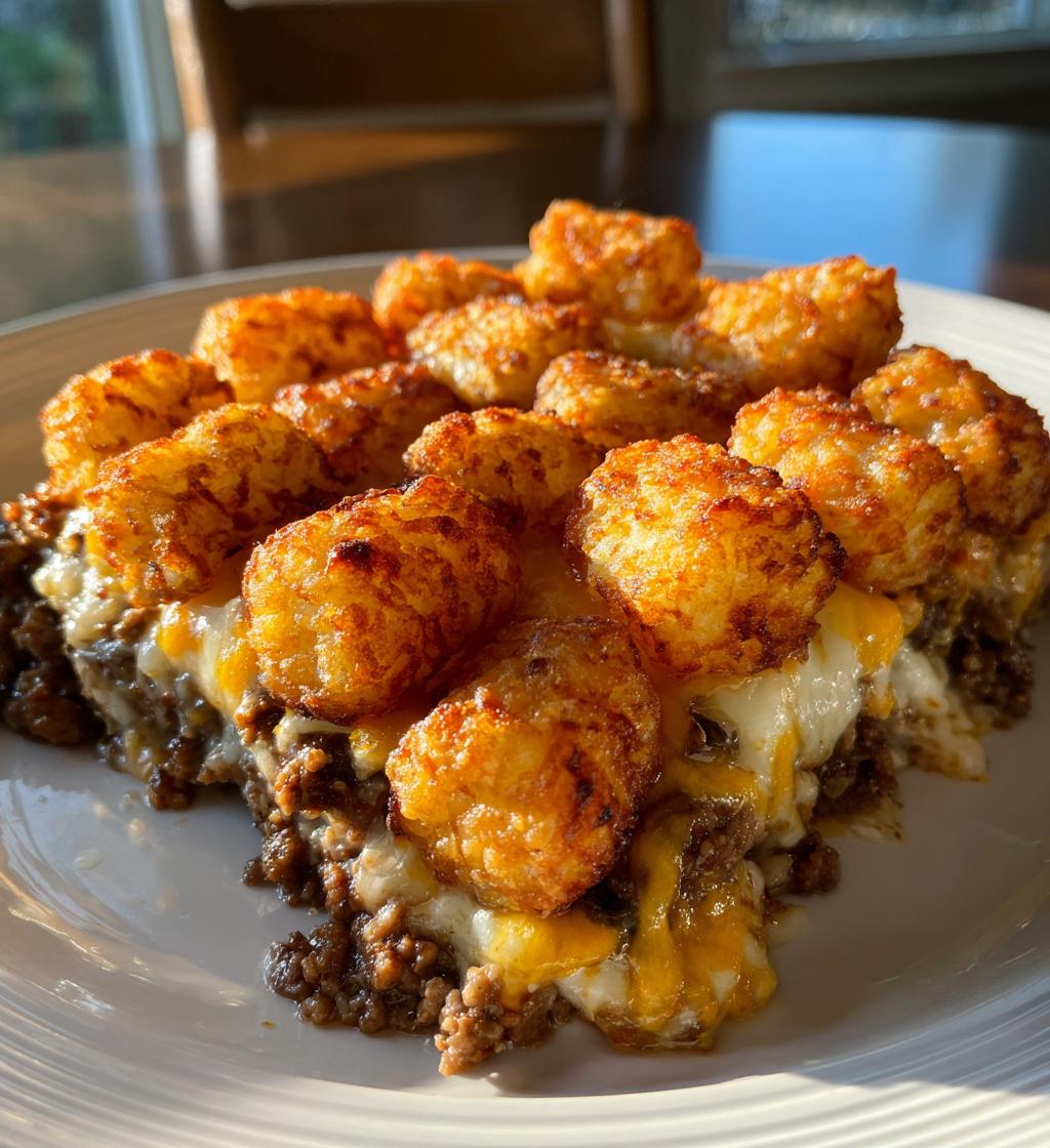 ground beef recipes tater tots