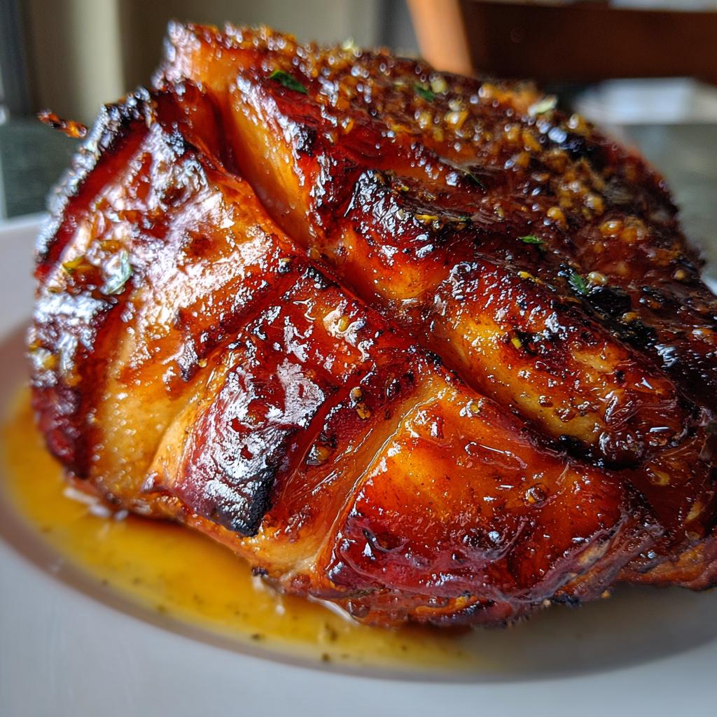 ham glaze - detail 1