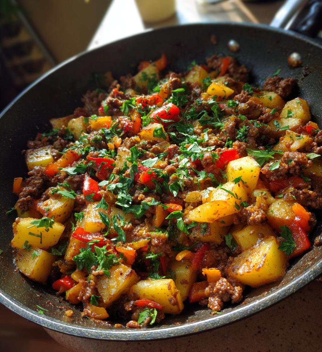 hamburger hash recipe - detail 1