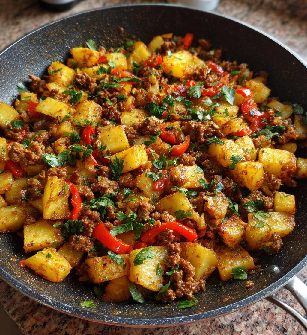 hamburger hash recipe