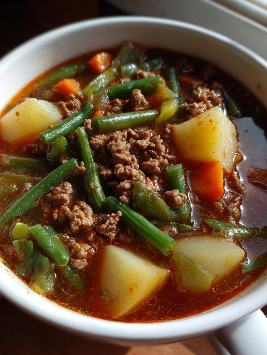 hamburger soup recipe