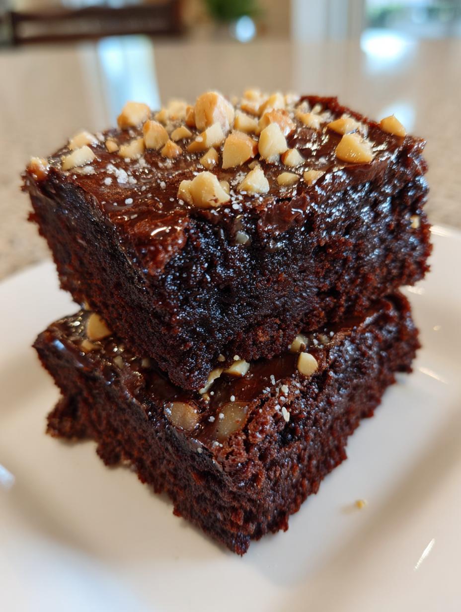 heavenly hazelnut brownies