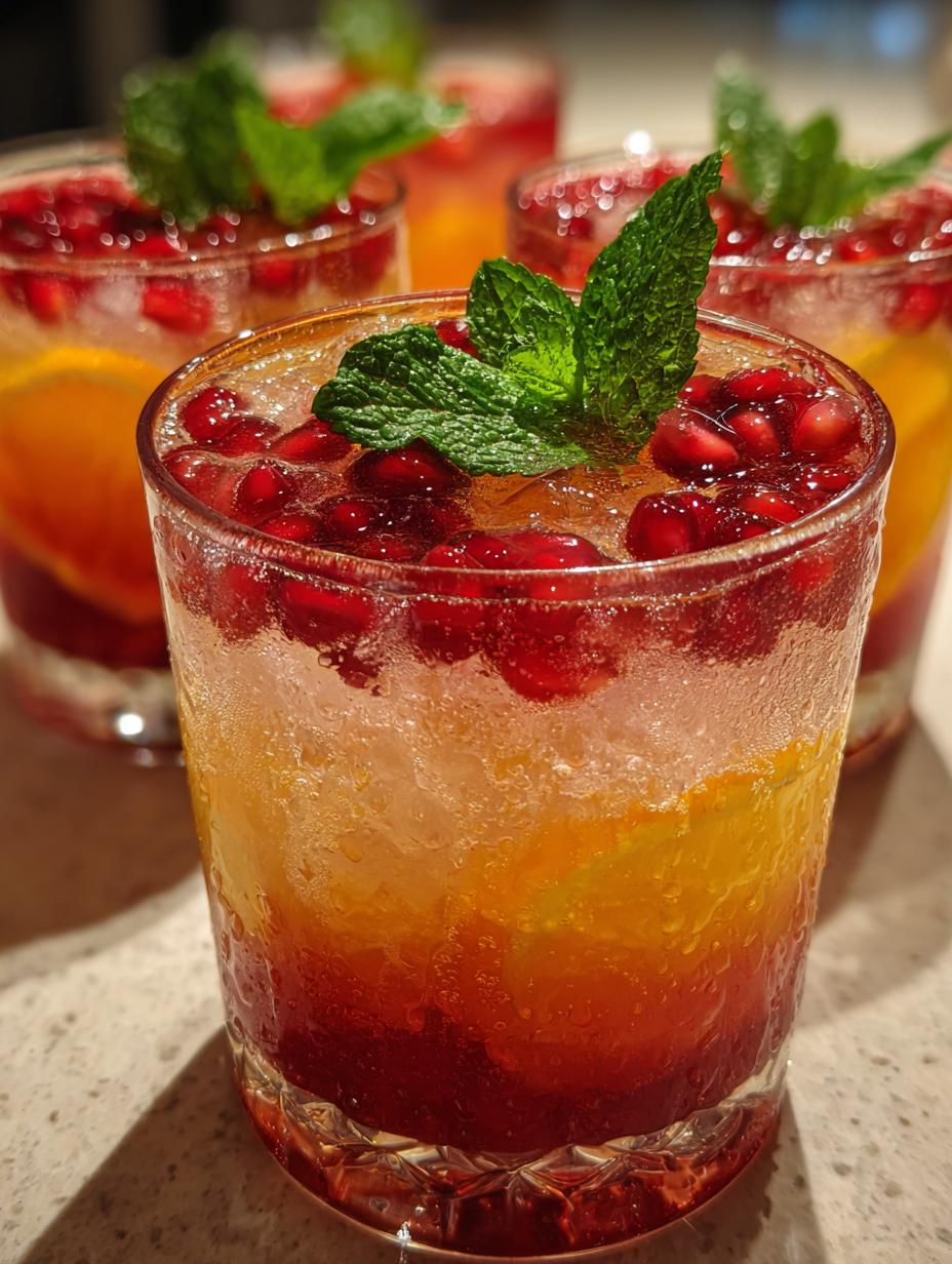 holiday party drinks - detail 1