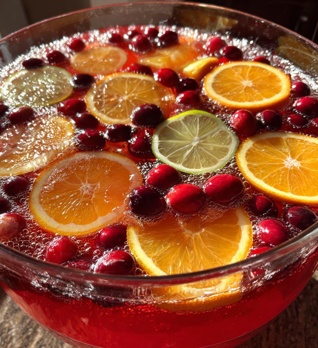 holiday punch recipe - detail 1