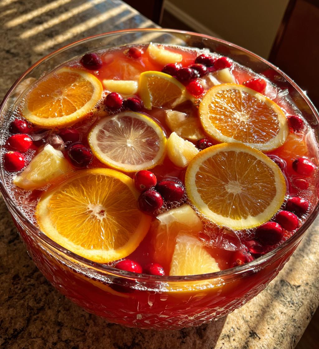 holiday punch recipe