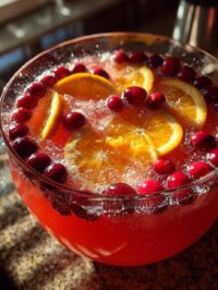 holiday spiked punch cocktail recipe