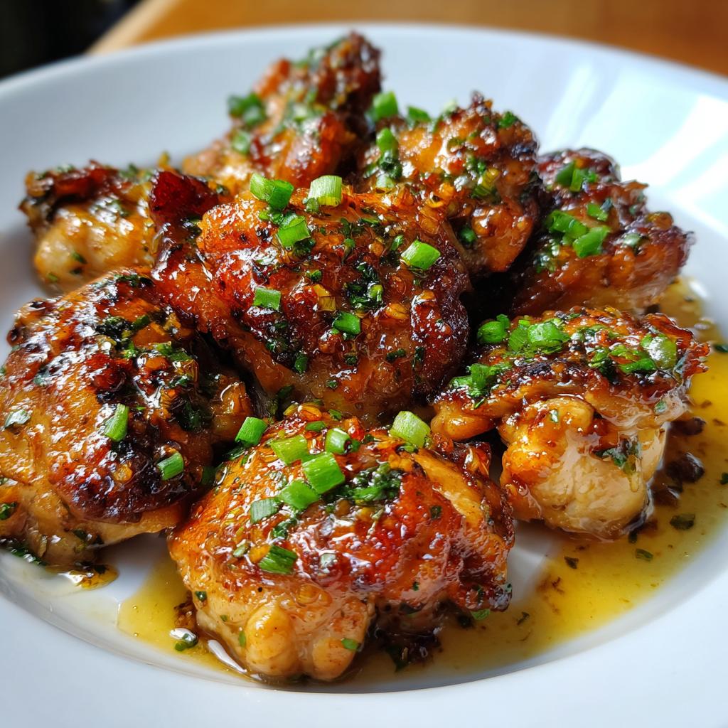 honey garlic chicken crock pot thighs easy recipes