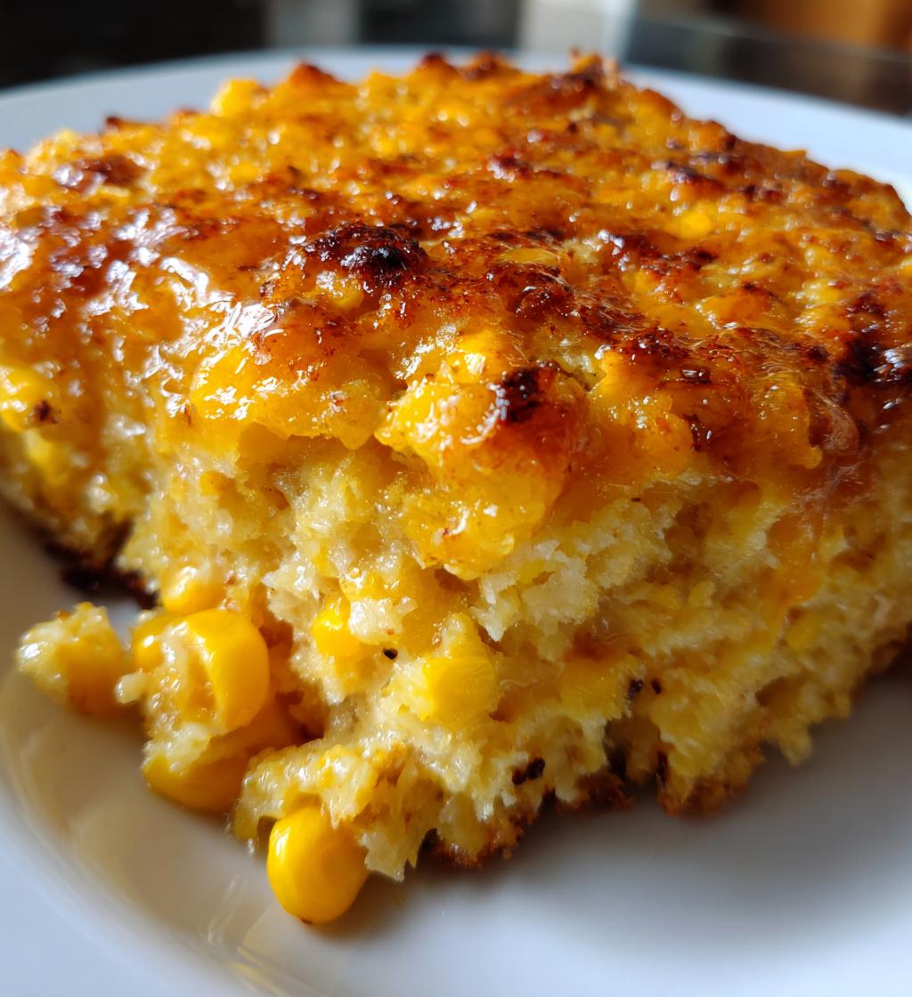 honey glazed corn casserole