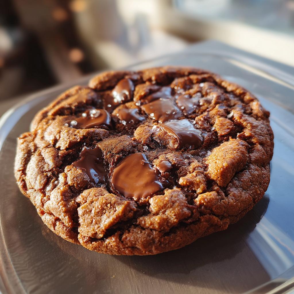 hot chocolate cookie