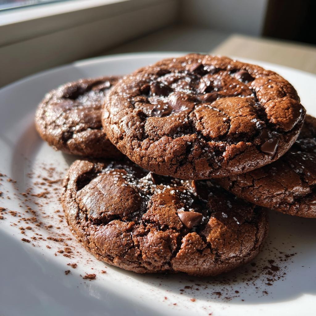 hot chocolate cookies - detail 1