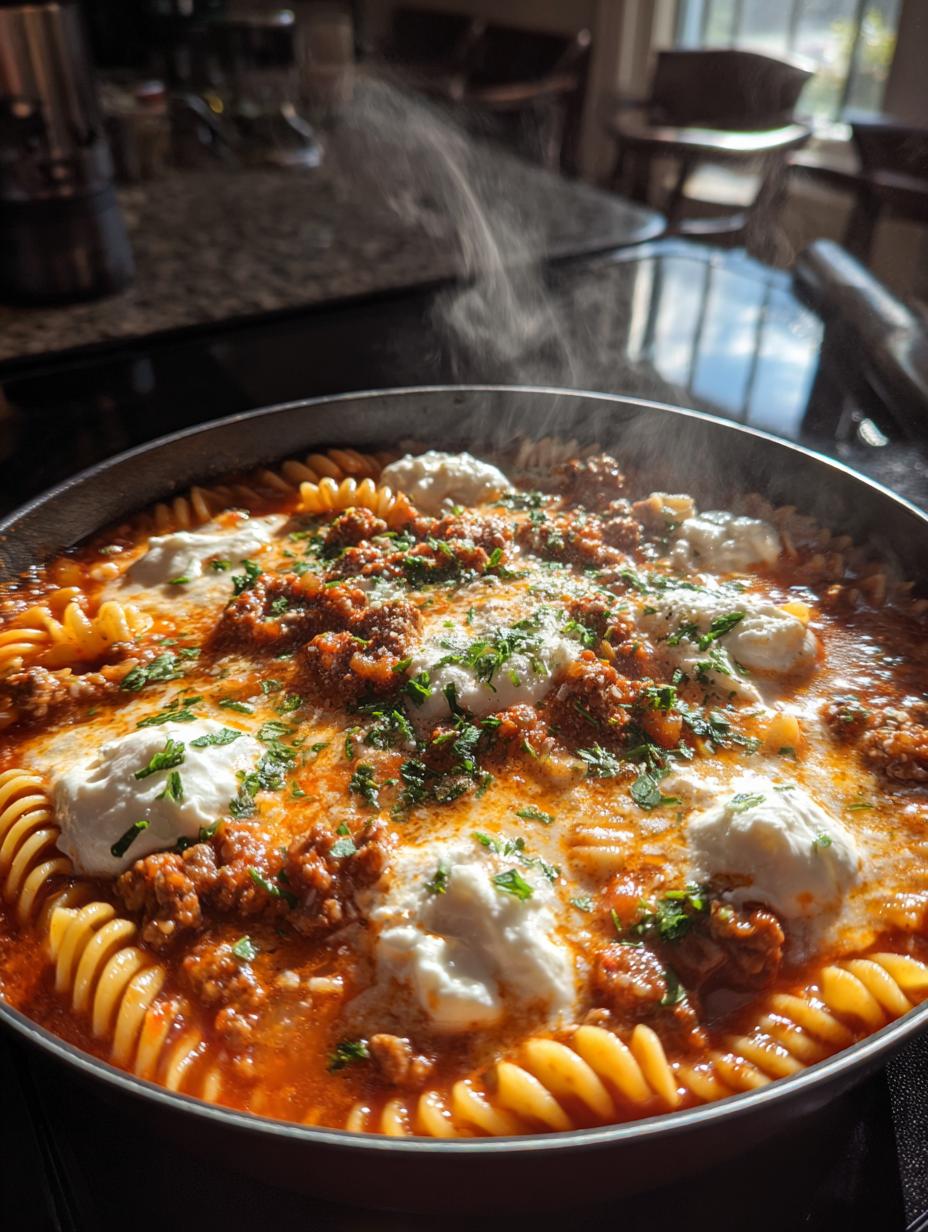 instant pot lasagna soup