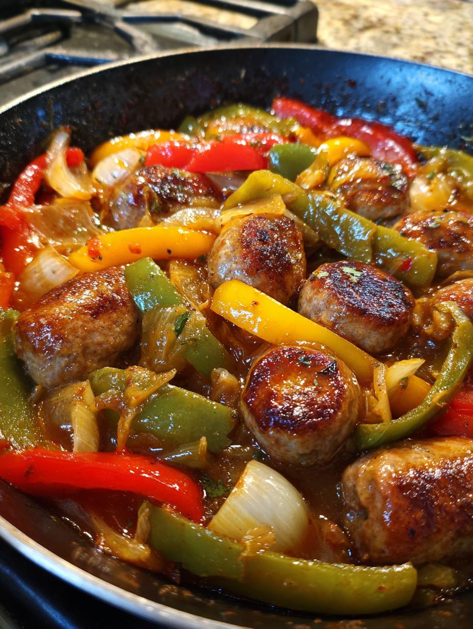 italian sausage and peppers crockpot