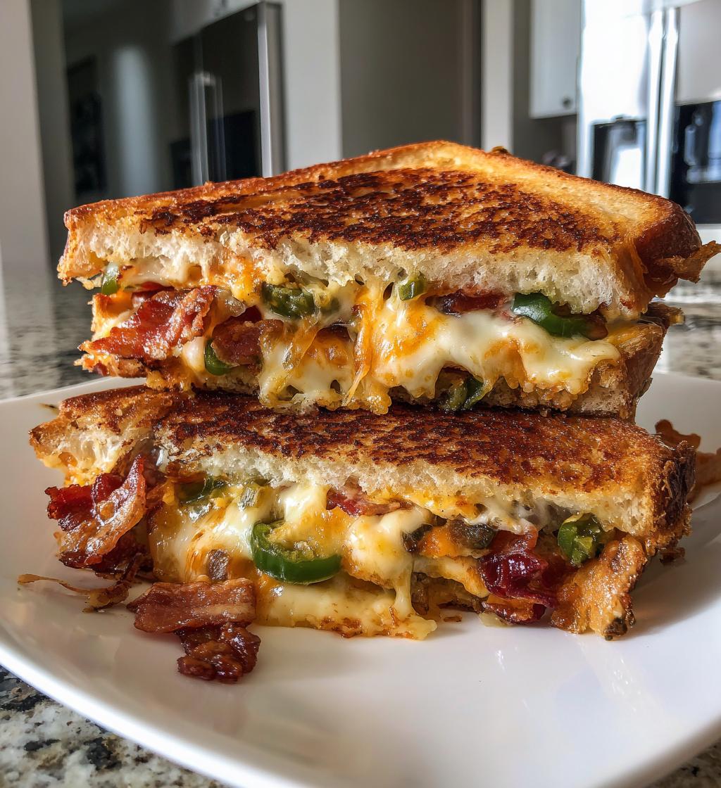 jalapeno bacon grilled cheese