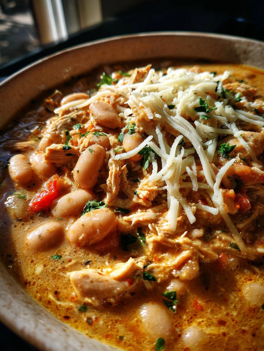 keto white chicken chili