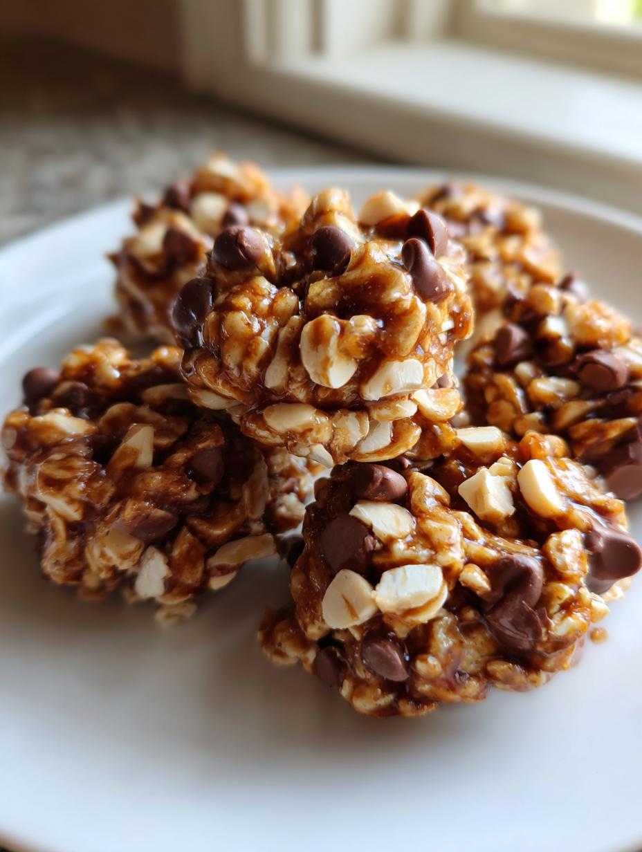 kid friendly no bake clusters
