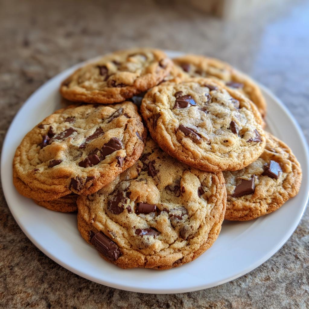 lazy chocolate chip cookies