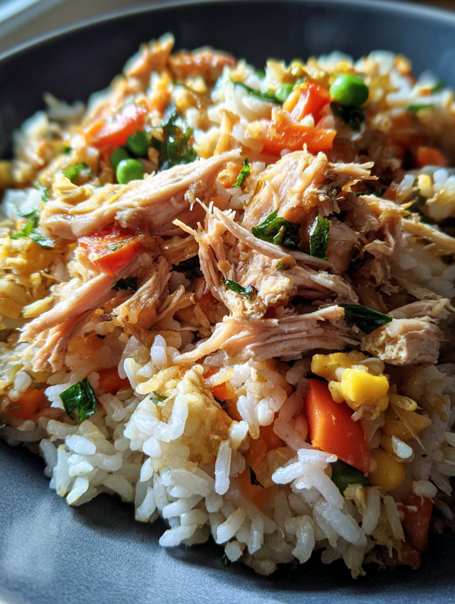 leftover turkey meal - detail 1