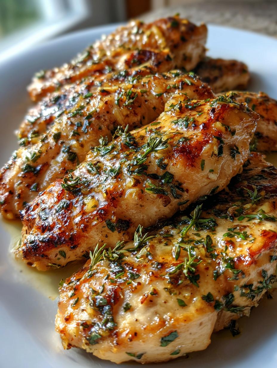 lemon garlic chicken - detail 1